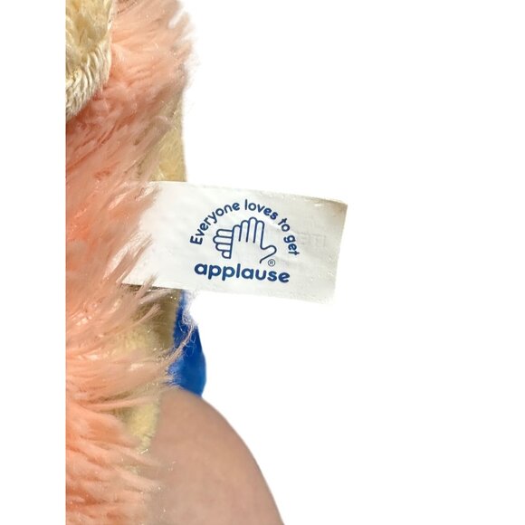 Applause Russ‎ Perkey Pig Plush Stuffed Animal Toy 12 X 8 - Picture 5 of 5